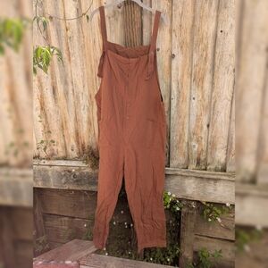 Brown Overalls